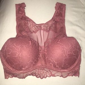 Victoria secret built in bra lace crop top!